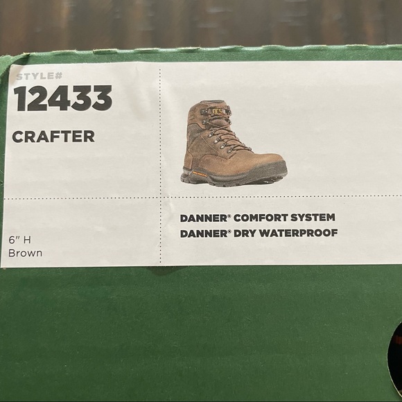 Nib Danner Mens Crafter 6 Boots Comfort 